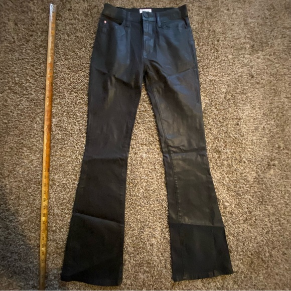 Hudson Blair High Rise Boot Cut Coated Jeans size 23 000 29.5 inseam ~ 9 rise - Picture 5 of 14